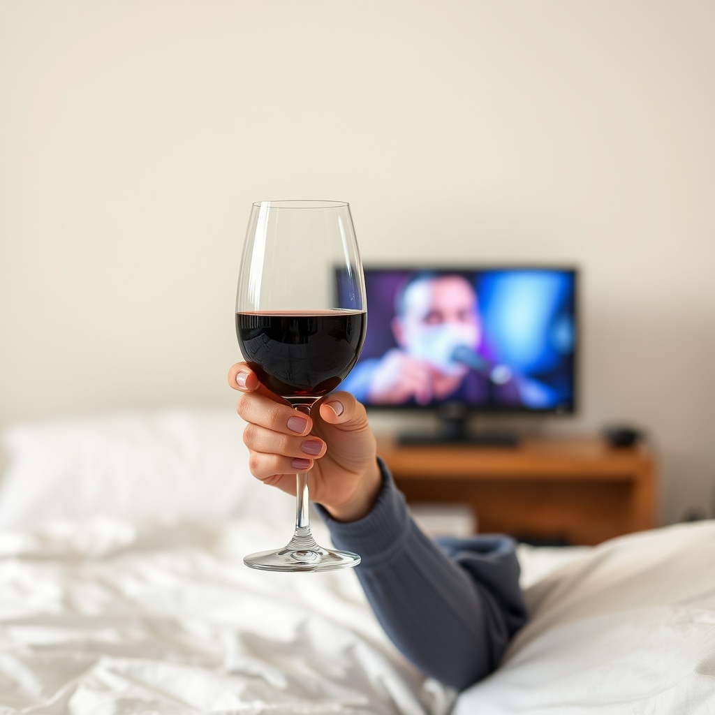 Illustration for Can you take YU Sleep with alcohol?