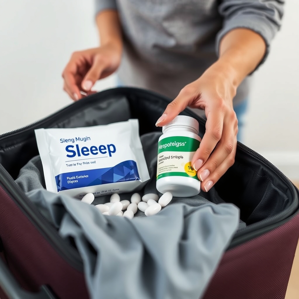 Illustration for Can you bring sleep drops on a plane?