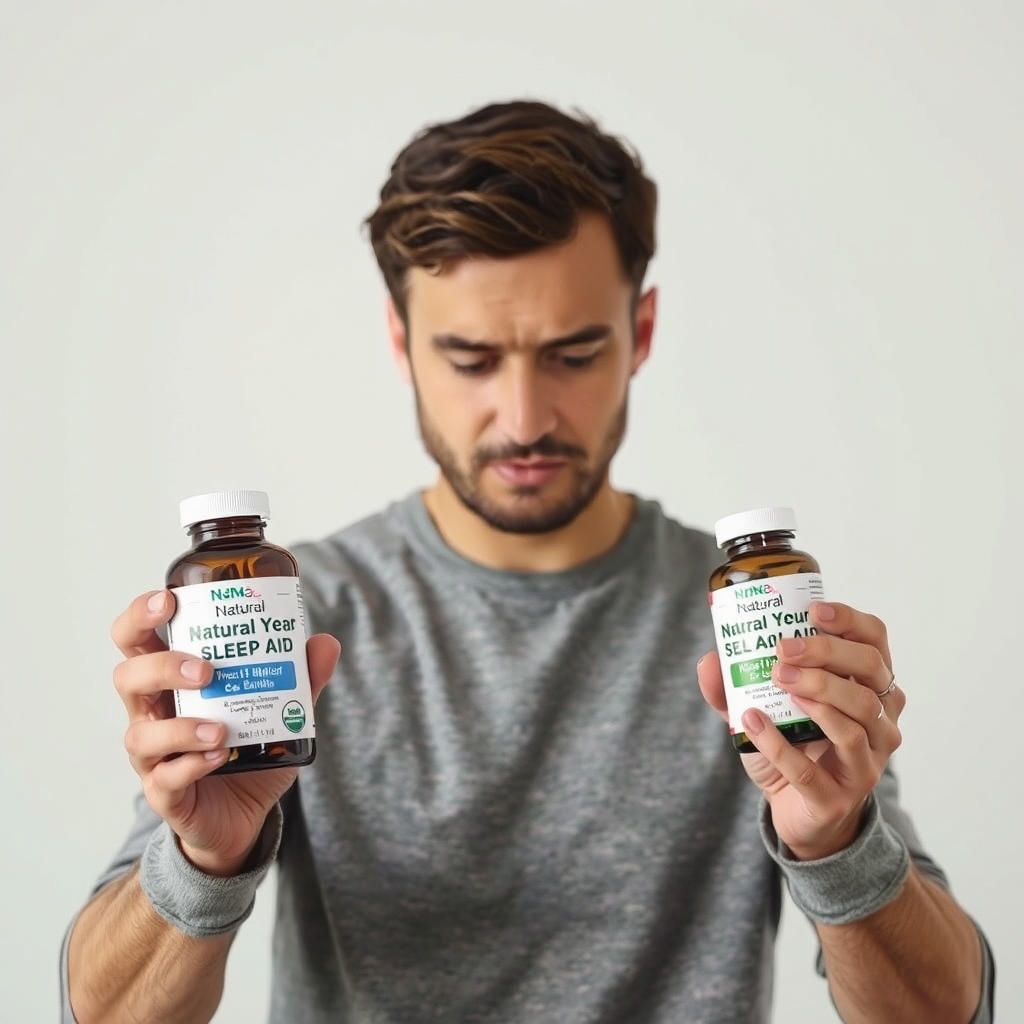 Illustration for YU Sleep vs ZzzQuil: Natural Drops or Antihistamine Liquid?