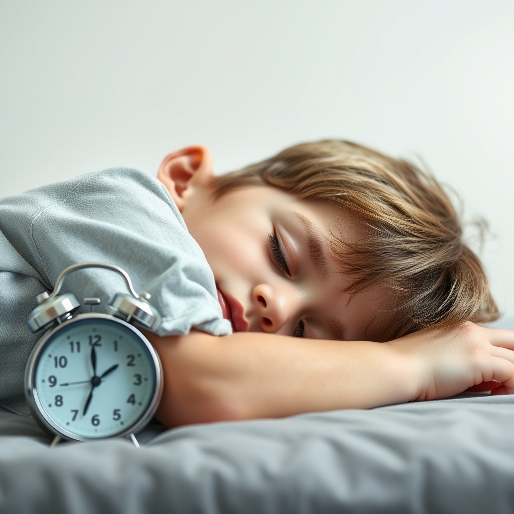 Illustration for How much sleep does an 11-year-old need?